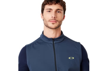 Image of Oakley Engineered Softshell Vest - Mens, Foggy Blue, Extra Large, 412772-6FB-XL