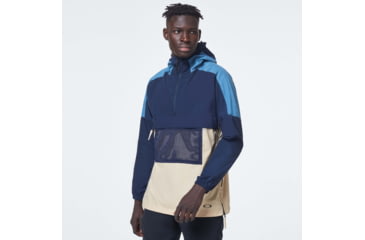 Image of Oakley Enhance 3.0 Wind Anorak Jacket - Mens, Safari, Large, FOA400147-31S-L