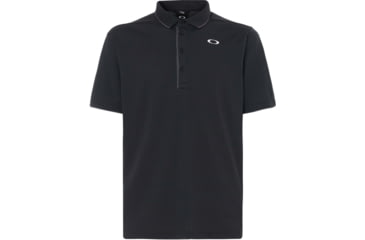 Image of Oakley Enhance 8.7 Short Sleeve Polo - Mens, Blackout, 2XL, 434260-02E-XXL
