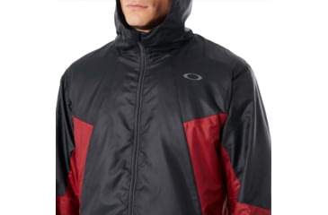 Image of Oakley Enhance Wind Warm Jacket 8.7 - Mens, Blackout, Medium, 412589-02E-M