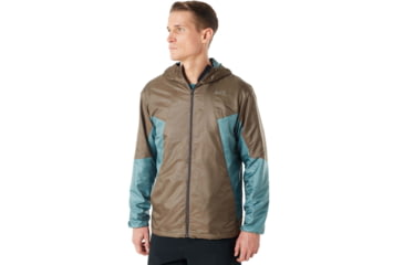 Image of Oakley Enhance Wind Warm Jacket 8.7 - Mens, Canteen, Medium, 412589-87Y-M