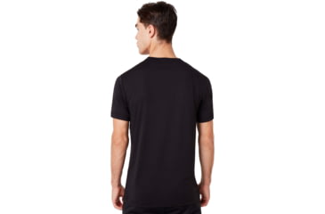 Image of Oakley Enhance Big Qd Short Sleeve Tee - Mens, Blackout, Small, 458094-02E-S