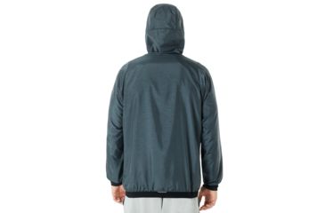 Image of Oakley Enhance Emboss 8.7 Wind Jacket - Mens, Dark Slate, 2XL, 412591-94A-XXL