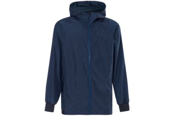 Image of Oakley Enhance Emboss 8.7 Wind Jacket - Mens, Fathom, Large, 412591-6AC-L