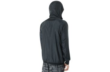 Image of Oakley Enhance Emboss Wind Jacket 8.7 - Mens, Blackout, 3XL, 412591-02E-XXXL