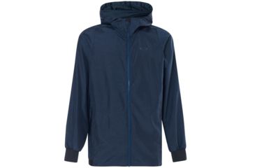 Image of Oakley Enhance Emboss Wind Jacket 8.7 - Mens, Fathom, 2XL, 412591-6AC-XXL