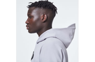 Image of Oakley Enhance Mobility Fleece Hoody - Mens, New Athletic Grey, 2XL, FOA400151-27B-XXL