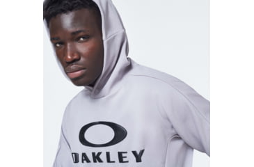 Image of Oakley Enhance Mobility Fleece Hoody - Mens, New Athletic Grey, 2XL, FOA400151-27B-XXL