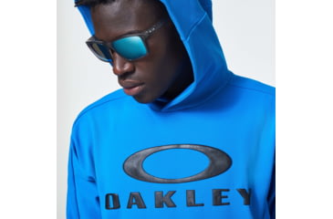 Image of Oakley Enhance Mobility Fleece Hoody - Mens, Uniform Blue, Large, FOA400151-6UN-L