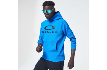 Image of Oakley Enhance Mobility Fleece Hoody - Mens, Uniform Blue, Large, FOA400151-6UN-L