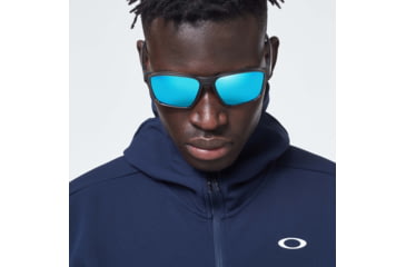 Image of Oakley Enhance Mobility Fleece Jacket - Mens, Black Iris, Small, FOA400152-6DG-S