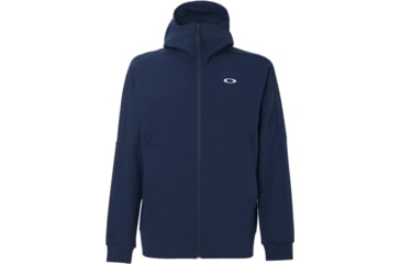 Image of Oakley Enhance Mobility Fleece Jacket - Mens, Black Iris, 2XL, FOA400152-6DG-XXL