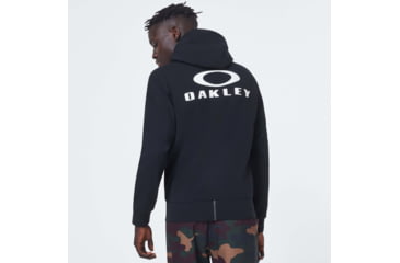 Image of Oakley Enhance Mobility Fleece Jacket - Mens, Blackout, Extra Large, FOA400152-02E-XL