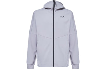 Image of Oakley Enhance Mobility Fleece Jacket - Mens, New Athletic Grey, Small, FOA400152-27B-S