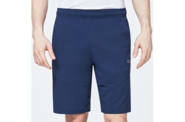 Image of Oakley Enhance Mobility Shorts - Mens, Black Iris, 2XL, FOA400171-6DG-XXL