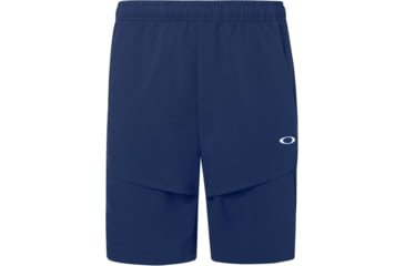 Image of Oakley Enhance Mobility Shorts - Mens, Black Iris, 2XL, FOA400171-6DG-XXL