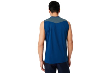 Image of Oakley Enhance No Sleeves Crew 9.0 - Mens, Dark Blue, Extra Large, 457720-609-XL