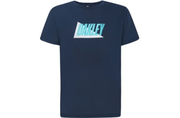 Image of Oakley Enhance Qd Short Sleeve Tee Mix 10.0 - Mens, Black Iris, Medium, FOA400159-6DG-M