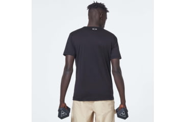 Image of Oakley Enhance Qd Short Sleeve Tee Mix 10.0 - Mens, Blackout, Medium, FOA400159-02E-M