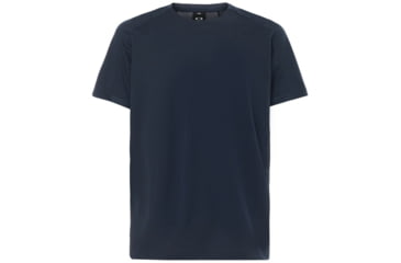 Image of Oakley Enhance Short Sleeve Crew 8.7.01 - Mens, Fathom, Extra Large, 434259-6AC-XL