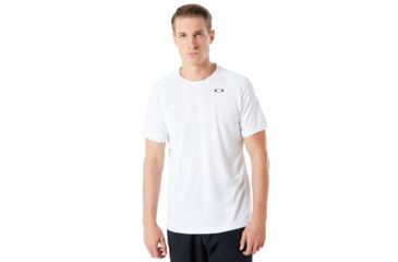 Image of Oakley Enhance Short Sleeve Crew 8.7.01 - Mens, White, 2XL, 434259-100-XXL