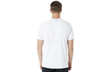 Image of Oakley Enhance Short Sleeve Crew 8.7.01 - Mens, White, Large, 434259-100-L