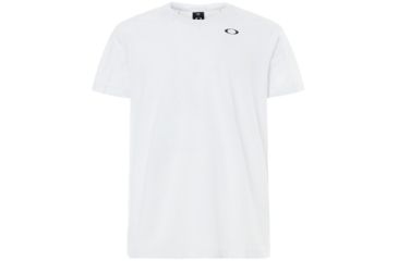 Image of Oakley Enhance Short Sleeve Crew 8.7.01 - Mens, White, Large, 434259-100-L