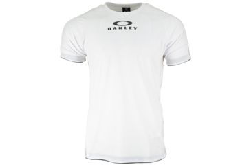 Image of Oakley Enhance Short Sleeve Crew 8.7.02 - Men's, White, Medium, 434250-100-M