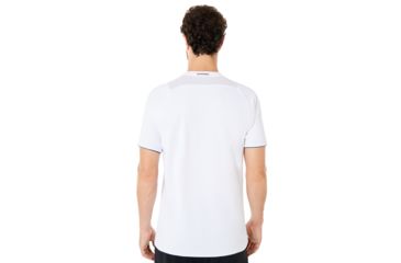 Image of Oakley Enhance Short Sleeve Crew 8.7.02 - Mens, White, Large, 434250-100-L