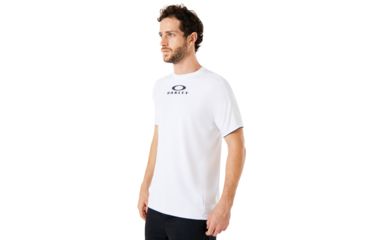 Image of Oakley Enhance Short Sleeve Crew 8.7.02 - Mens, White, Large, 434250-100-L