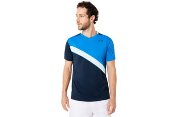 Image of Oakley Enhance Short Sleeve Crew 8.7.03 - Mens, Ozone, Large, 434255-62T-L