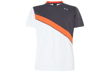 Image of Oakley Enhance Short Sleeve Crew 8.7.03 - Mens, White, Small, 434255-100-S