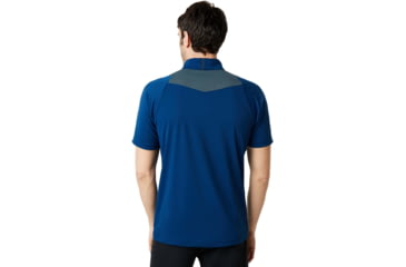 Image of Oakley Enhance Ss Mock 9.0 - Mens, Dark Blue, 2XL, 457725-609-XXL