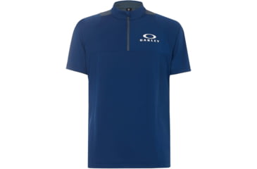 Image of Oakley Enhance Ss Mock 9.0 - Mens, Dark Blue, 2XL, 457725-609-XXL