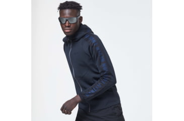 Image of Oakley Enhance Synchronism Jacket 3.0 - Mens, Blackout, Medium, FOA400153-02E-M