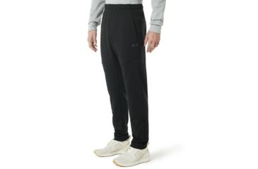 Image of Oakley Enhance Technical Fleece Pants.Grid 8.7 - Mens, Blackout, Large, 422460-02E-L