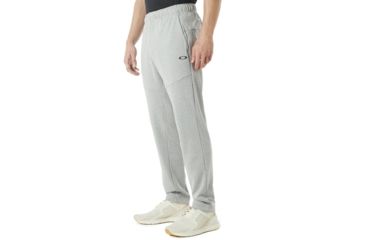 Image of Oakley Enhance Technical Fleece Pants.Grid 8.7 - Mens, Light Heather Grey, Large, 422460-22K-L
