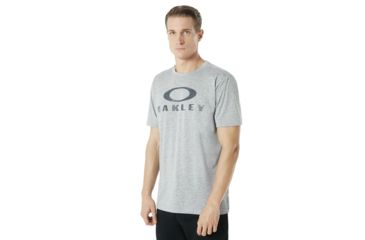 Image of Oakley Enhance Technical Qd Short Sleeve Tee.18.08 - Mens, Light Heather Grey, Medium, 434257-22K-M