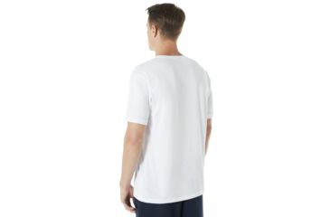 Image of Oakley Enhance Technical Qd Short Sleeve Tee.18.08 - Mens, White, Medium, 434257-100-M