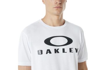 Image of Oakley Enhance Technical Qd Short Sleeve Tee.18.08 - Mens, White, Medium, 434257-100-M