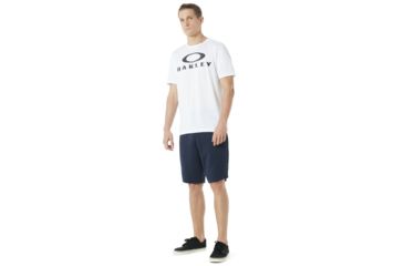 Image of Oakley Enhance Technical Qd Short Sleeve Tee.18.08 - Mens, White, Medium, 434257-100-M