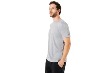 Image of Oakley Enhance Technical Qd Short Sleeve Tee.18.09 - Mens, Light Heather Grey, Extra Large, 434254-22K-XL