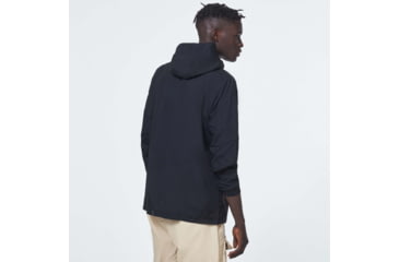 Image of Oakley Enhance Wind Anorak Jacket 3.0 - Mens, Blackout, Medium, FOA400147-02E-M