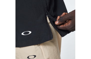 Image of Oakley Enhance Wind Anorak Jacket 3.0 - Mens, Blackout, Medium, FOA400147-02E-M