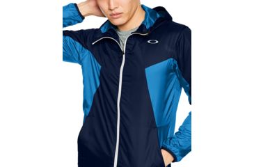 Image of Oakley Enhance Wind Warm Jacket 8.7 - Mens, Fathom, Medium, 412589-6AC-M