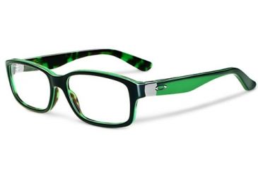 Image of Oakley Entry Fee Eyeglasses, Green Tortoise Frame, 52mm OX1072-0652