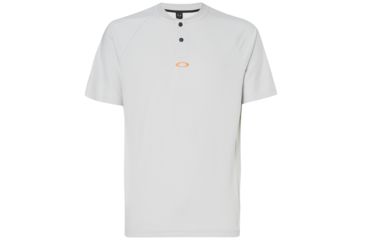 Image of Oakley Ergonomic Ellipse Evo Golf Polo - Mens, Light Grey, 3XL, 434328-202-XXXL