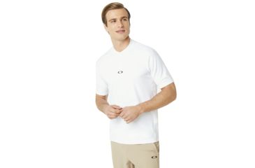 Image of Oakley Ergonomic Ellipse Evo Golf Polo - Mens, White, 3XL 434328-100-XXXL