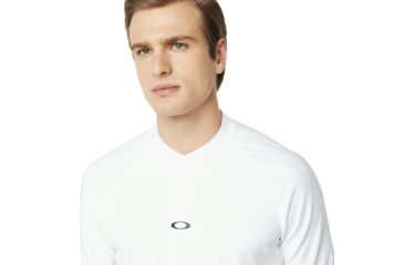 Image of Oakley Ergonomic Ellipse Evo Golf Polo - Mens, White, 3XL 434328-100-XXXL