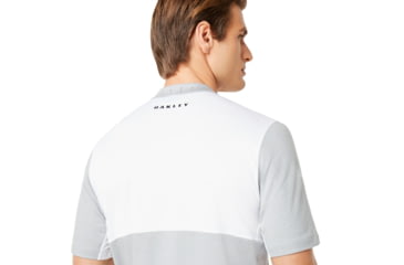 Image of Oakley Ergonomic Evolution Polo Short Sleeve - Mens, Granite Heather, Small, 434326-24L-S